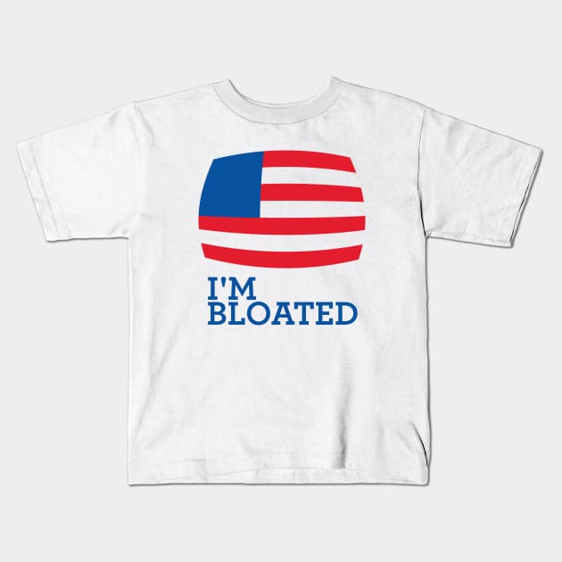 Bloat the Vote - Light Kids T-Shirt by Squidoink